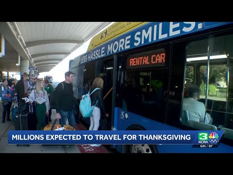 As Thanksgiving travel begins, here are tips for Sacramento residents