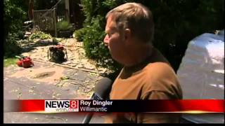 Willimantic hardest hit by storm