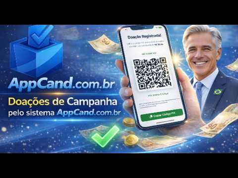 Apresentação do Módulo de Doações de Campanha Eleitoral AppCand 