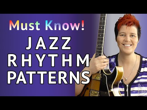 Jazz Guitar Rhythm Patterns - Comping Lesson For Jazz Beginners