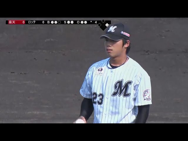 【ファーム】マリーンズ・森 ファーム公式戦初登板を無失点!! 2018/9/19 M-E(ファーム)