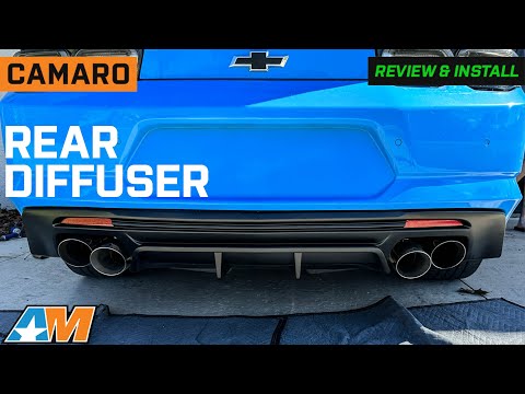2016-2023 Camaro VZ Style Rear Diffuser Review & Install