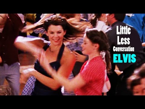 luke danes and lorelai gilmore | little less conversation | dance marathon | jess and rory