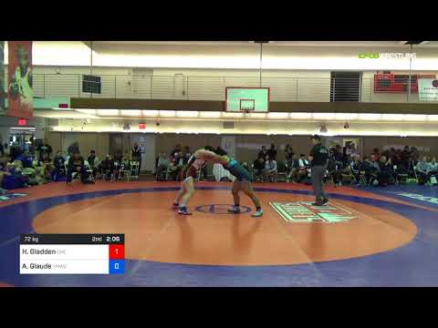 2018 Bill Farrell Memorial International/Women's Freestyle 72 RR Rnd 2 - Hannah Gladden (LWC) Vs.