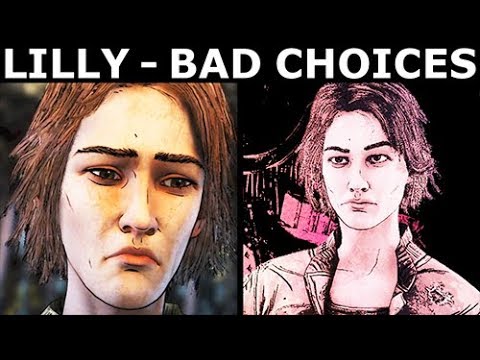 Lilly - Bad Choices & Worst Outcome - The Walking Dead Final Season 4 Episode 2