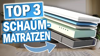 SCHAUMSTOFF MATRATZEN Test & Vergleich | Die 3 Besten Modelle 2025!