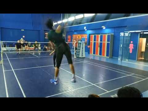 Badminton MuhibbahTeam Men's Double Sparring - Wan Arif / Bilal Vs Amir Haziq / Irfan