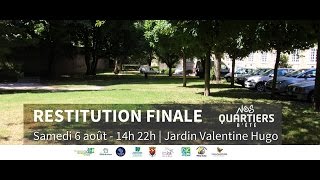 Restitution de Nos Quartiers d'Eté 2016 - Boulogne sur mer