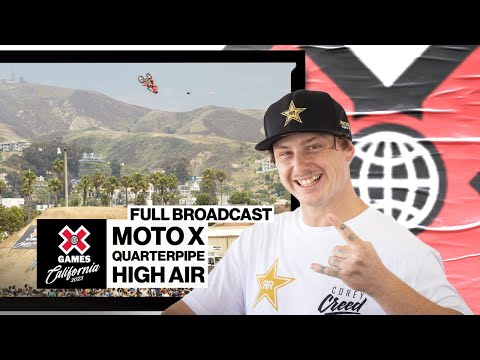 Moto X QuarterPipe High Air: FULL COMPETITION | X Games California 2023