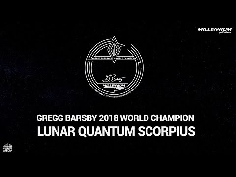 Black Friday Deal | Gregg Barsby 2018 World Champion | Commemorative Lunar Quantum Scorpius