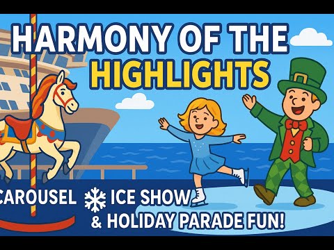 Thumbnail for Harmony of the Seas Highlights 🎠❄️ | Carousel, Ice Show & Holiday Parade Fun!