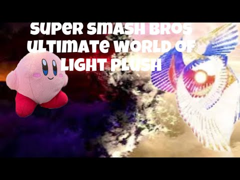 Super smash Bros ultimate world of light plush ￼