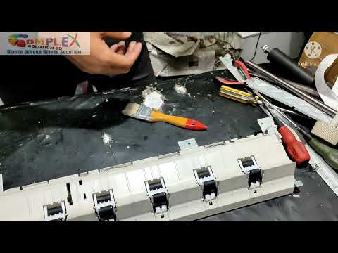 Replace Epson LQ-2180 Paper Guide Support Rear W / Mechanical Unit Part-3