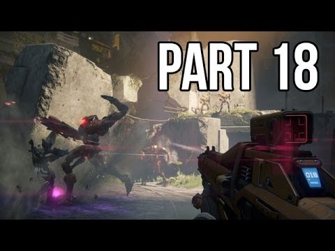 Destiny Gameplay Walkthrough Part 18 - Mission 18 -  The Buried City