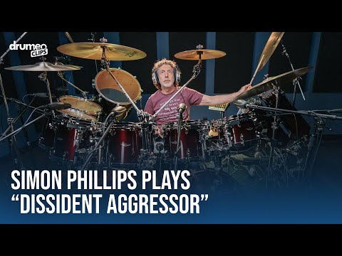 Simon Phillips Plays “Dissident Aggressor” | Judas Priest