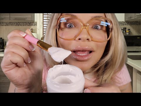 ASMR Edward Scissorhands Makeup Scene