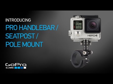 GoPro vairas / sėdynės atrama / stulpo tvirtinimas video