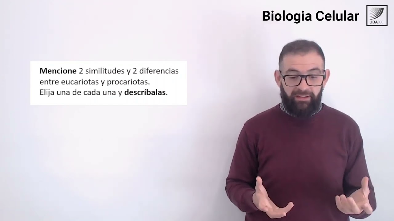 14. Biología celular: Características de las células: Resolución de ejercicios