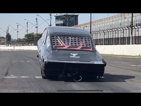 Hudema na pista de Londrina😎OPALA V8 NITRO FT INJECTOR