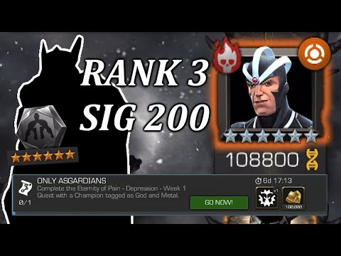 I took this 6 Star to RANK 3 SIG 200 just for this Objective...
