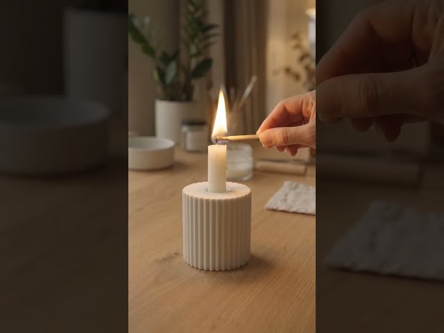 Vídeo relacionado con AHANDMAKER 5 Uds Portavelas de Porcelana Blanca, Portavelas Mini Ritual, Columna de Candelabro de Copa para Campanas de Fundición, Rituales, Encendido de Velas, Decoración de Interiores