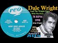 Dale Wright | Goody Goody Good-Bye | Reo 78 rpm | 1958 Canada