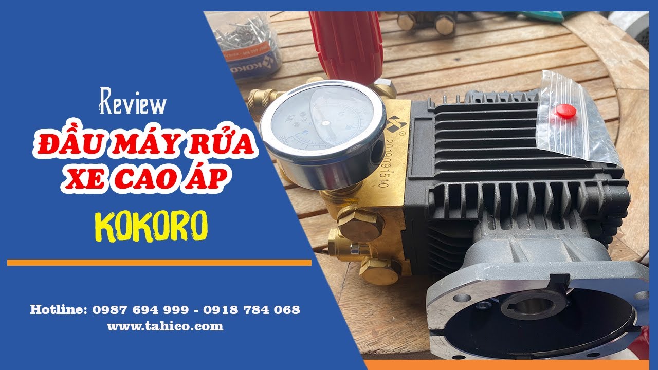 Đầu máy rửa xe cao áp 7,5kw Kokoro 21