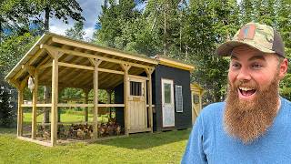 We Took Our Chicken Coop to the Next Level with This Storage Build