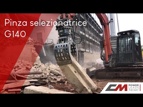 Pince de tri et de démolition renforcée pour pelle 1.5 à 35 tonnes rotation hydraulique_7