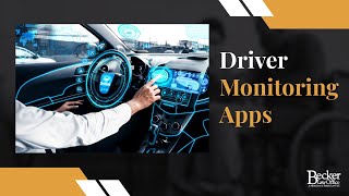 Driver Monitoring Apps
