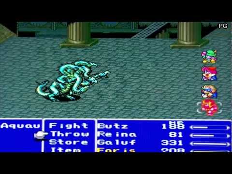 Let's Play Final Fantasy V (PS1) Part 23 Ruins of Ronka
