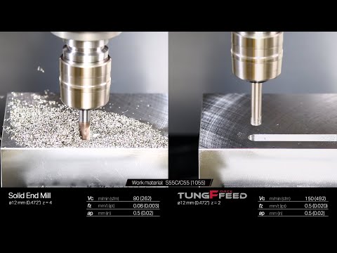 #21 - The difference is overwhelming! Comparison of feed rate and chip evacuation with Solid!