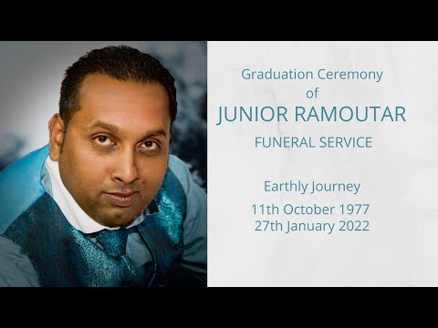 22-0130 - Funeral Service of Bro Junior Ramoutar | "O Jerusalem Jerusalem!" - John 19:31-37