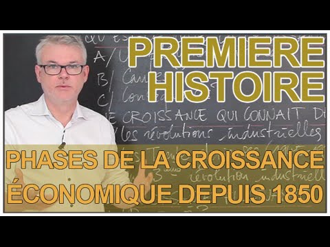 La croissance économique et ses différentes phases - Histoire-Géographie - 1ère - Les Bons Profs