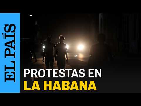 CUBANOS protestan con cacerolas por apagón masivo en La Habana | EL PAÍS
