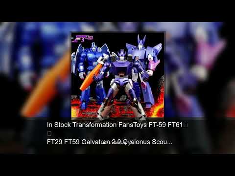 In Stock Transformation FansToys FT-59 FT61 FT29 FT59 Galvatron 2.0 Cyclonus Scourge Action Fig