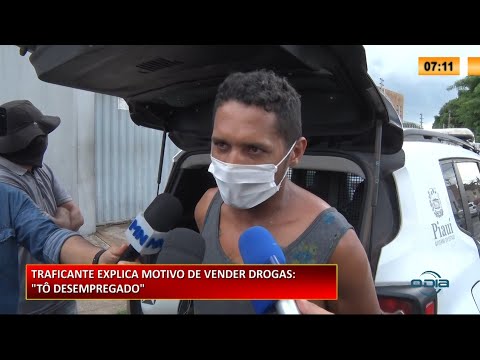 Traficante foi preso com várias trouxas de Crack na Santa Maria da Codipi 26 02 2021