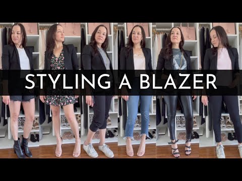 9 Blazer Outfit Ideas | How To Style Blazers