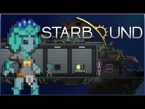 Crash-Landing of a Flowery Mad Scientist!! ☄️ Starbound - Episode #1