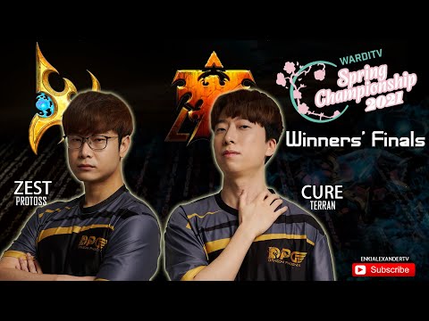 SC2 - Zest vs Cure PLAYOFFS WINNERS'S FINALS WardiTV Spring Championship 2021