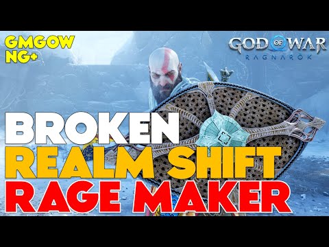 The Broken Realm Shift Rage Maker Vs Berserker King [GMGOW NG+ No Damage] - God of War Ragnarok