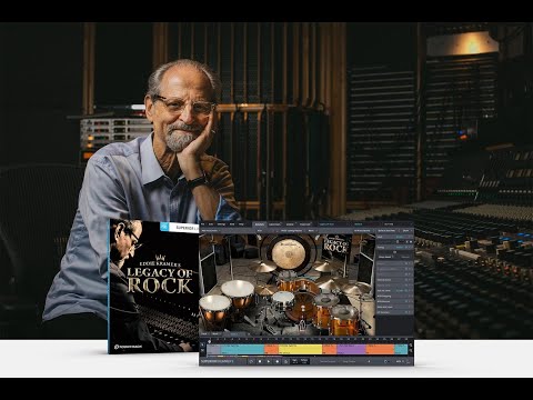 Toontrack - Superior Drummer - Legacy Of Rock SDX - 16 presets previewed with eKit TD50
