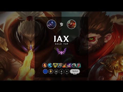 Jax Top vs Wukong - EUW Master Patch 12.7
