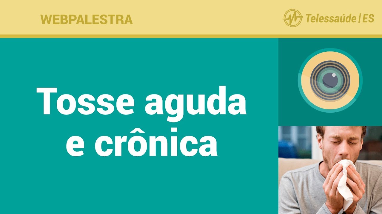 WebPalestra: Tosse Aguda e Crônica