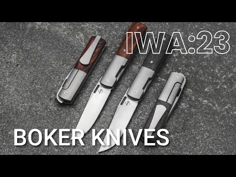 IWA 2023: Boker Knives