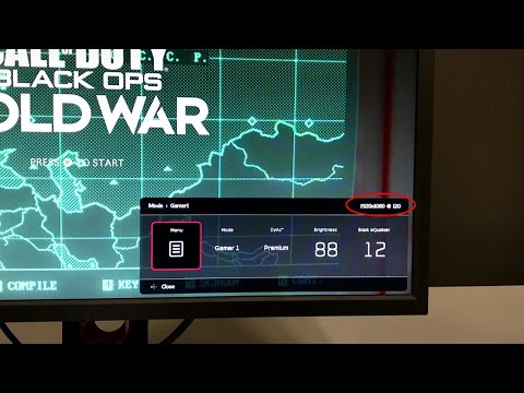 PS5 Compatible ZOWIE monitors (supports 120Hz@1080P)