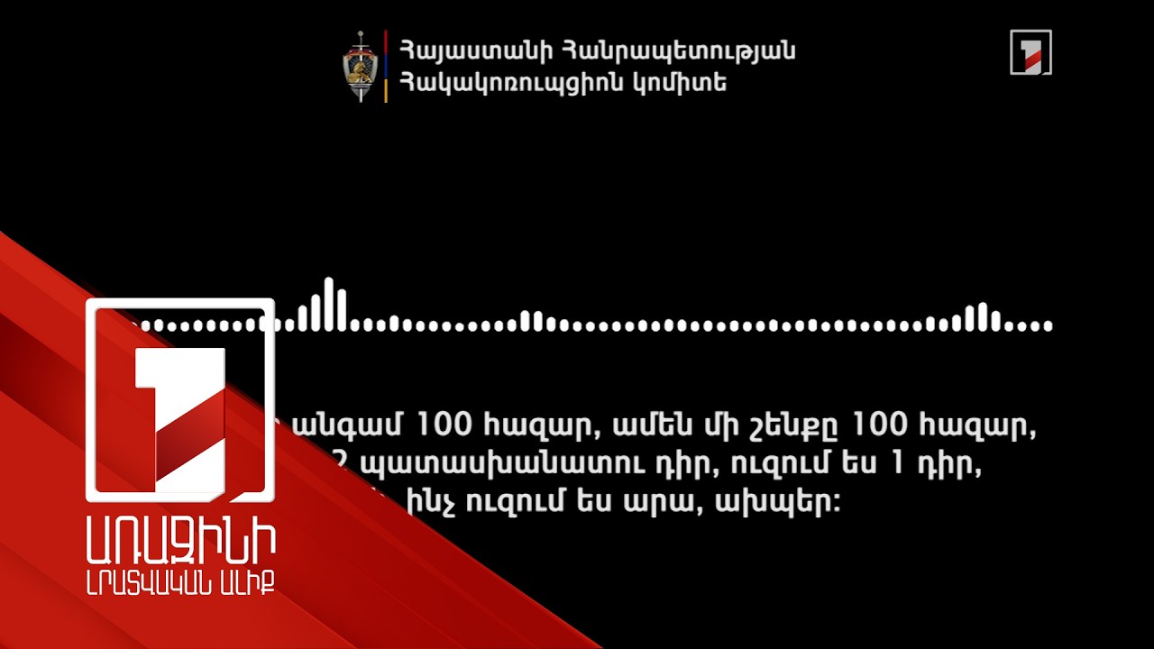 Ինը շենք անգամ 100 հազար. «Ուժեղ Հայաստան»-ի ընտրակաշառքի հերթական ձայնագրությունը