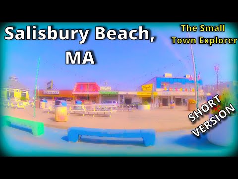 Salisbury Beach, MA. SHORT version.  Sun and fun in New England.