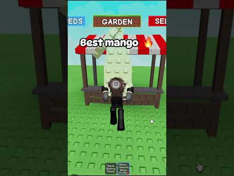 Mejor mango en grow a garden? tiene la mutación celestial y disco 🤯#feedshorts #roblox #garden
