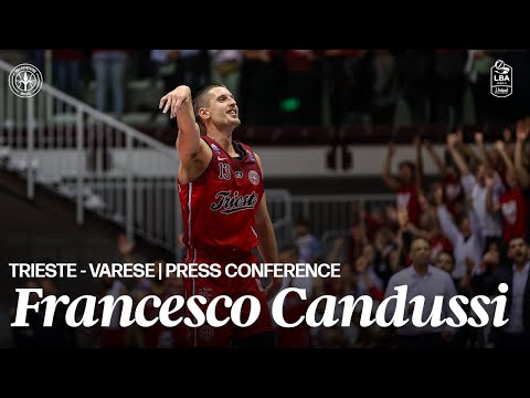 PALLACANESTRO TRIESTE - OPENJOBMETIS VARESE | CANDUSSI PRESS CONFERENCE🔴🎙️